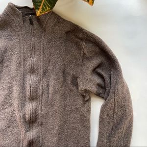 Cullen Wool Zip-Up Sweater
